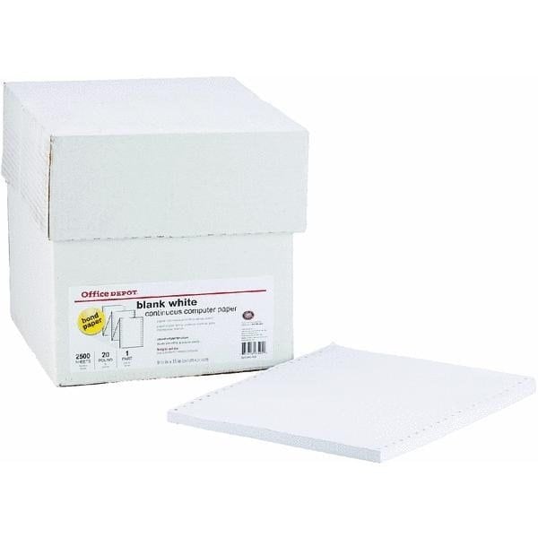 Staples Advantage Blank Computer Paper 177154 | Zoro
